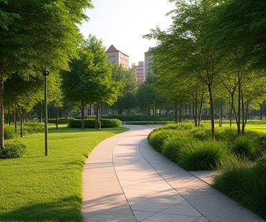 Senderos accesibles en Parque Ciudadela Verde
